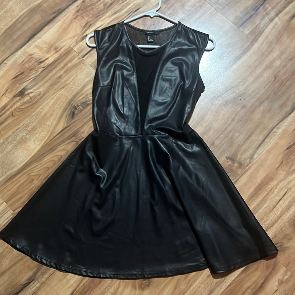 Forever 21 pleather dress